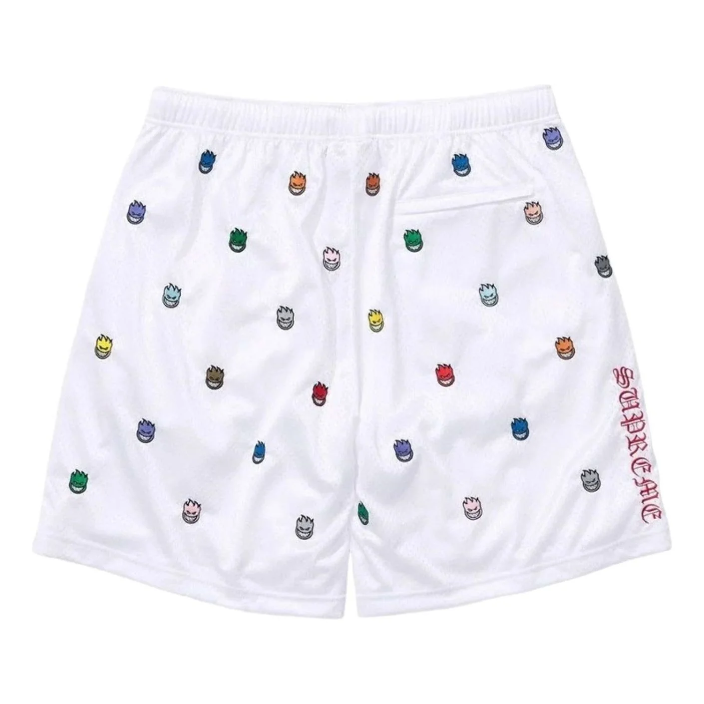 Supreme x Spitfire SS26 Mesh Short 'White' SUP-SS26-342-WHT