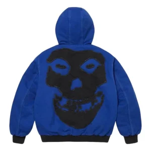 Supreme x The Misfits SS26 Hooded Work Jacket 'Blue' SUP-SS26-150-BLU