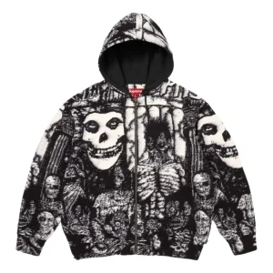 Supreme x The Misfits SS26 Zip Up Hooded Sweater 'Black' SUP-SS26-153-BLK