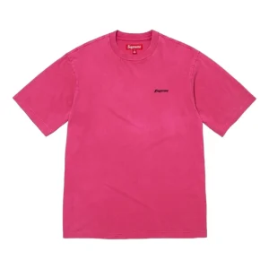 Supreme SS26 Washed S/S T-Shirt 'Magenta' SUP-SS26-306-PNK
