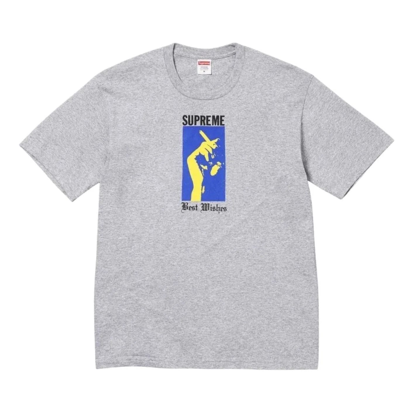 Supreme SS26 Wish T-Shirt 'Heather Grey' SUP-SS26-350-GRY