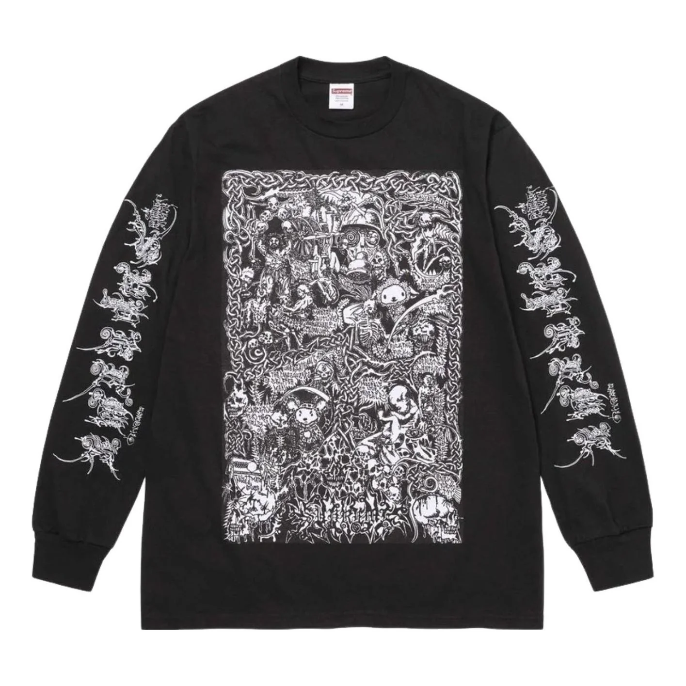 Supreme SS26 Wombat L/S T-Shirt 'Black' SUP-SS26-013-BLK