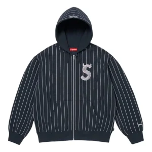 Supreme SS26 Devil S Logo Zip Up Hooded Sweatshirt 'Stripe' SUP-SS26-134-STRP