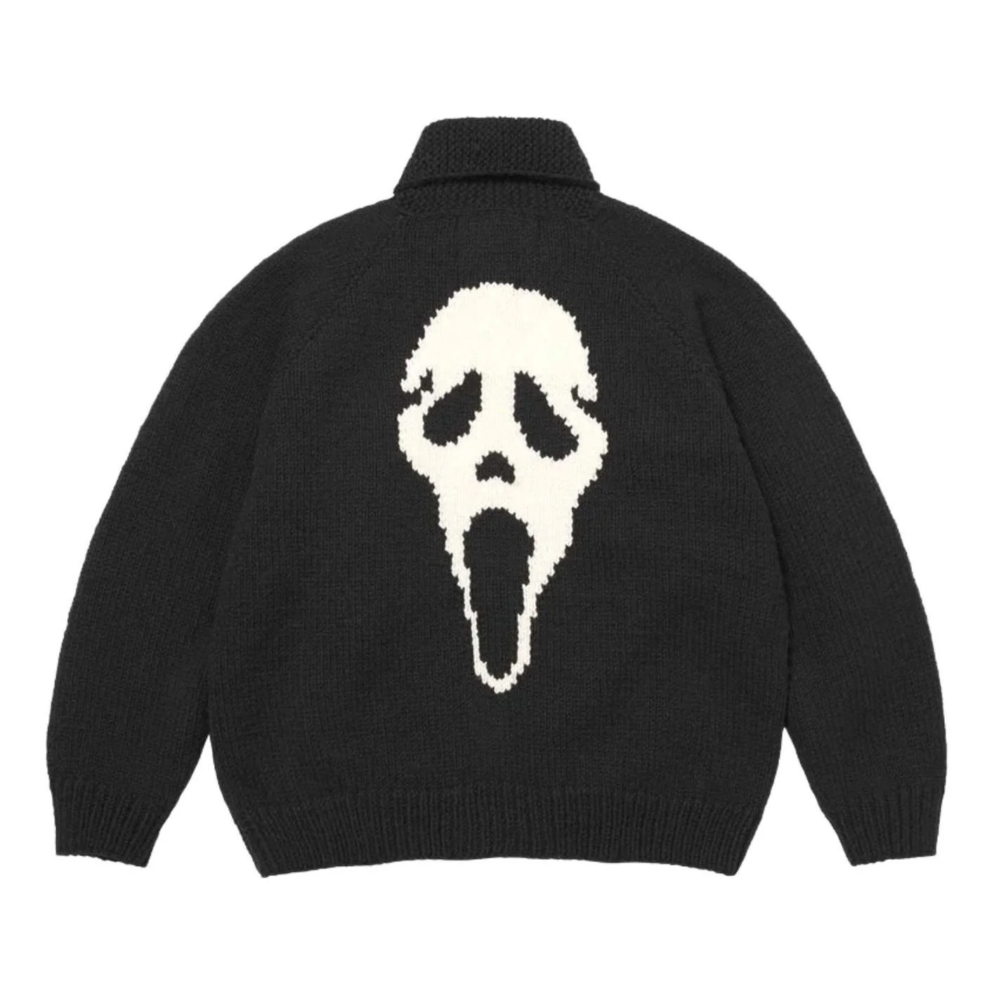 Supreme x Ghostface SS26 Cowichan Sweater 'Black' SUP-SS26-208-BLK