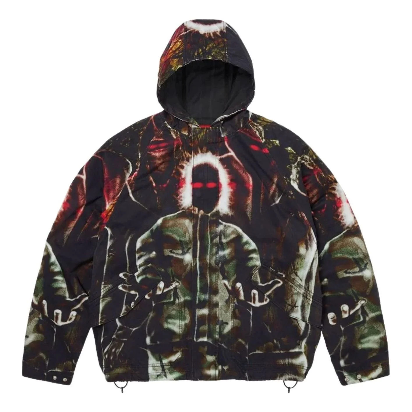 Supreme SS26 Hooded Raglan Jacket 'Art Dealer Camo' SUP-SS26-214-CMO