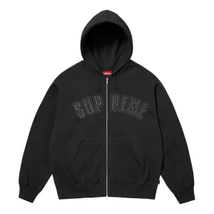 Supreme x B.B. Simon Zip Up Hooded Sweatshirt 'Black' SS25SW50-BLACK