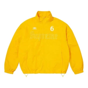 Supreme x Umbro SS26 Rhinestone Track Jacket 'Yellow' SUP-SS26-331-YLW