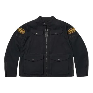 Supreme x Vanson SS26 Leathers Cordura Jacket 'Black' SUP-SS26-054-BLK